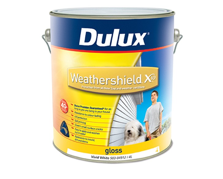 DULUX Weathershield X10 Gloss