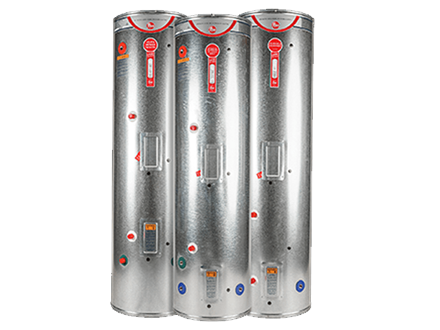 Mains Pressure Stainless Steel Coil Electric Hot Water Cylinders