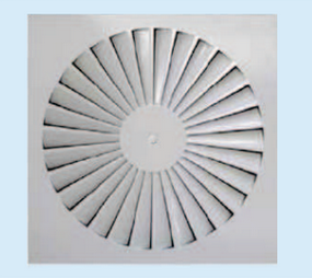 Price Holyoake CFPP Ceiling Fixed Pattern Pressed Steel Diffuser
