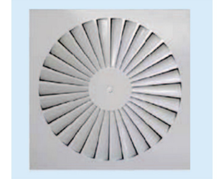 Price Holyoake CFPP Ceiling Fixed Pattern Pressed Steel Diffuser