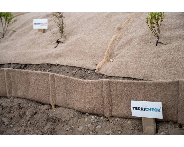 Terra Lana TerraCheck Silt Fence Barrier