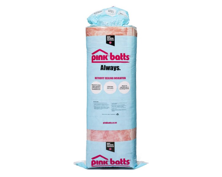 Pink® Batts® retrofit ceiling insulation