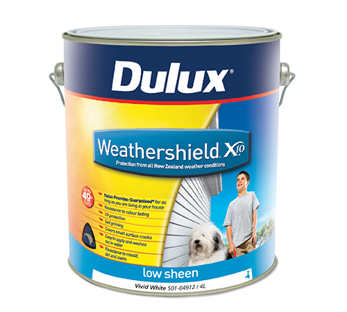DULUX Weathershield X10 Low Sheen