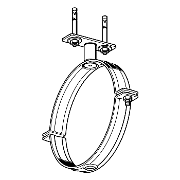 J07 - Sikla Siaqua Fastening - Intermediate Fixed Point BE w/o Lining