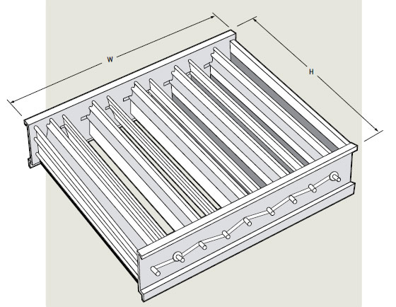 Price Holyoake Opposed Blade Dampers - OBD