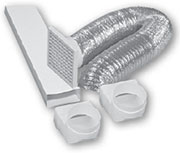 MANROSE® Dryer Ducting Kit - Rear Vent Thru Wall