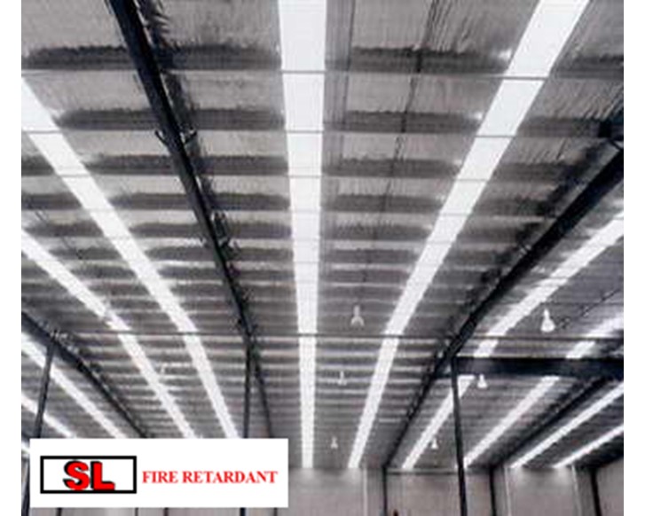 SL Group 3 Bromine Free Fire Retardant Industrial Fibreglass Roofing