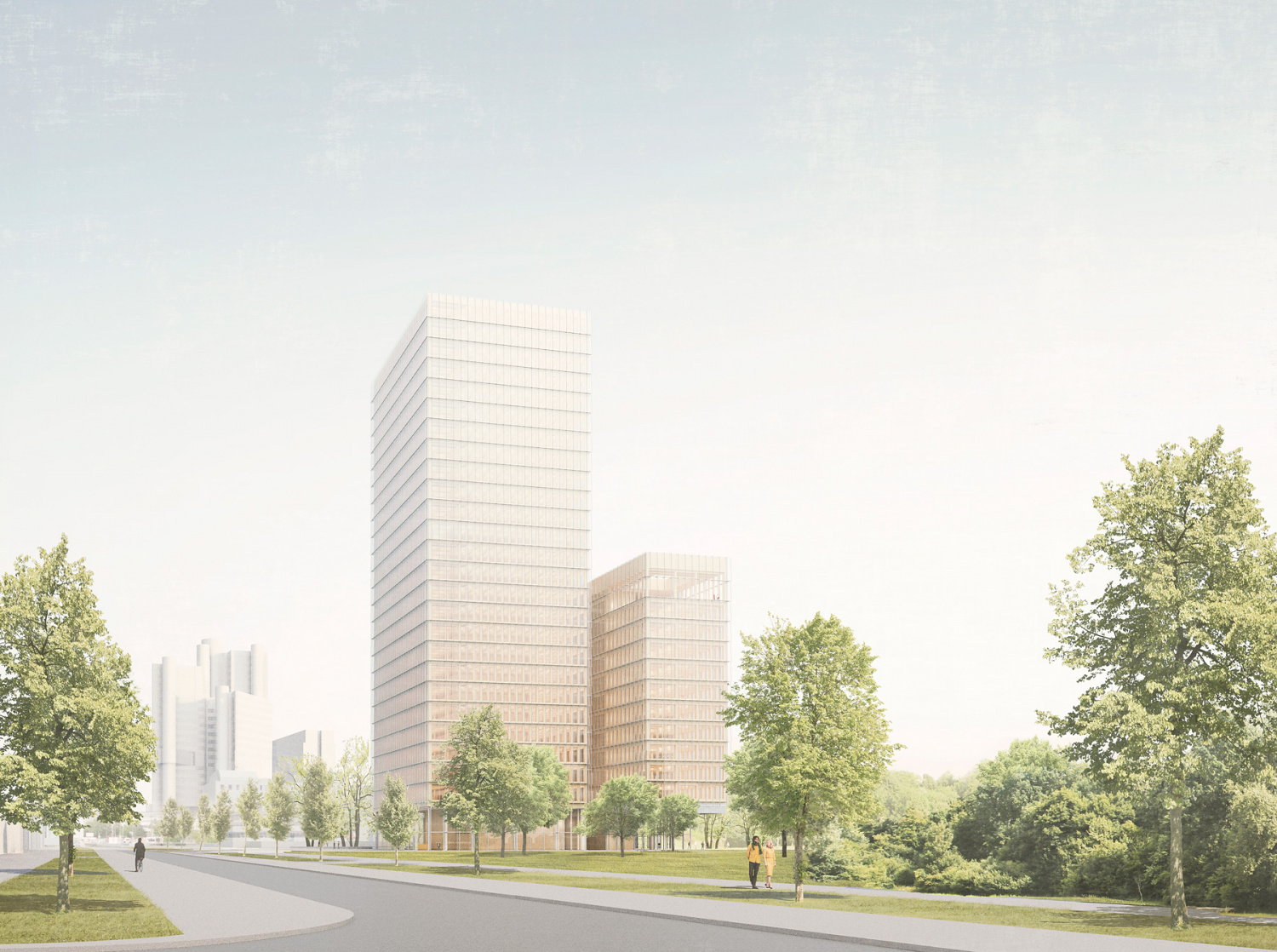 Munich: Richard Strauss Strase office building by David Chipperfield Architects