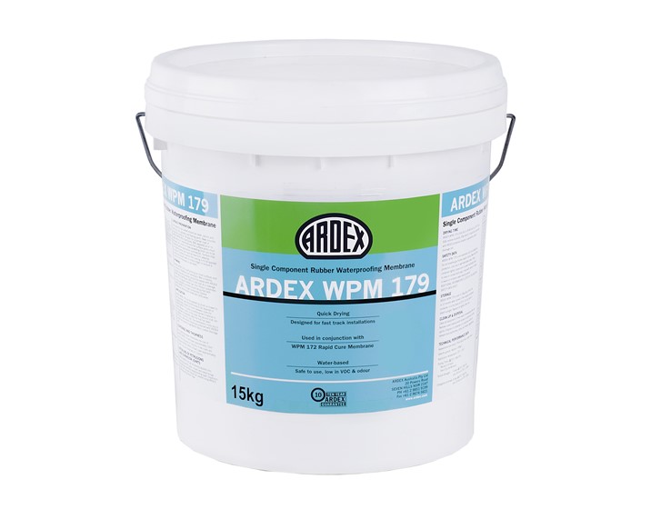 ARDEX WPM 179 - Liquid Rubber Waterproofing Membrane