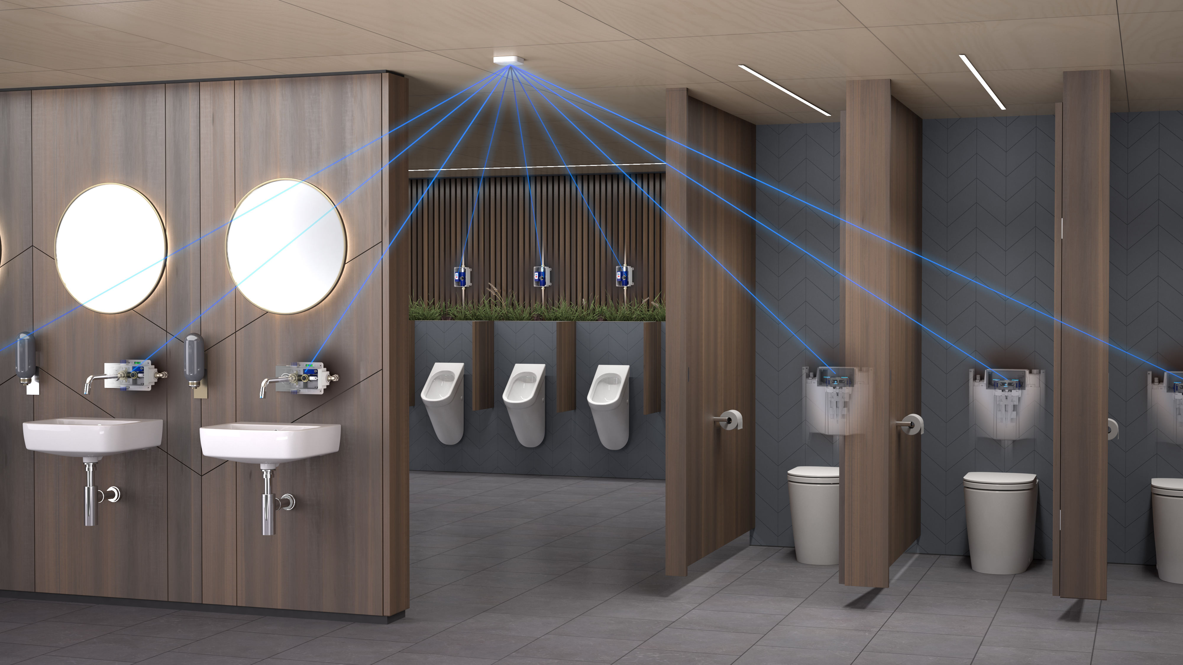 Auckland Airport adopts Caroma Smart Command technology