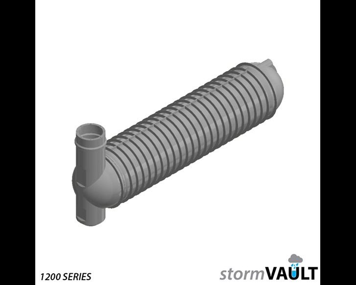 6,000L stormVAULT stormwater tank