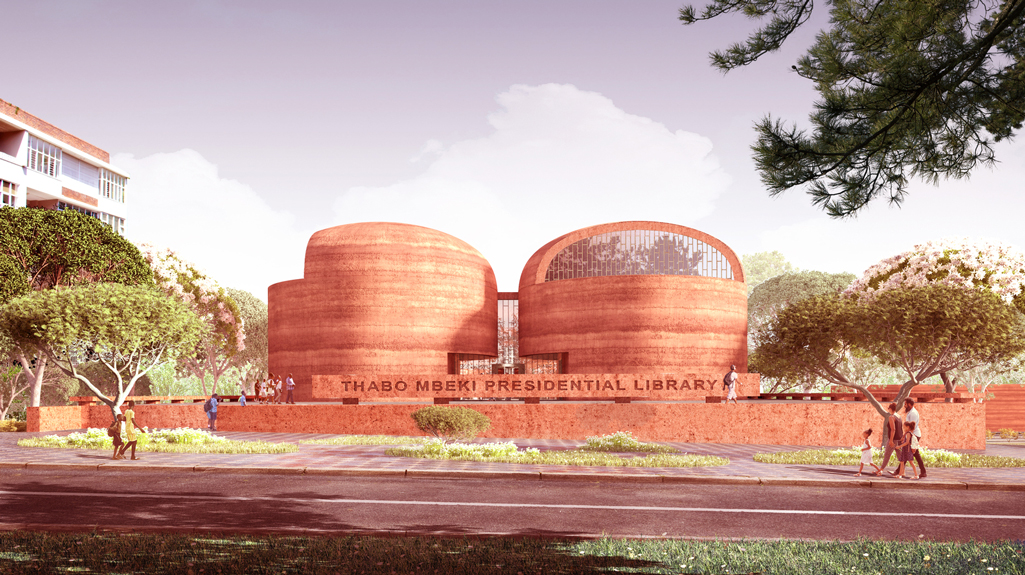 Rammed-Earth Domes a Key Feature of the Thabo Mbeki Presidential Library