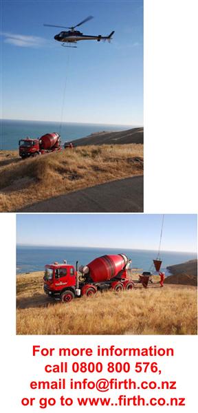 Canterbury Concrete and Department of Conservation (DOC) a good mix