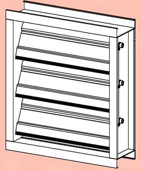 Price Holyoake PRD150 Heavy Duty Pressure Relief Damper