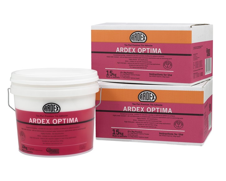 ARDEX Optima - Two-Part Premium Tile Adhesive