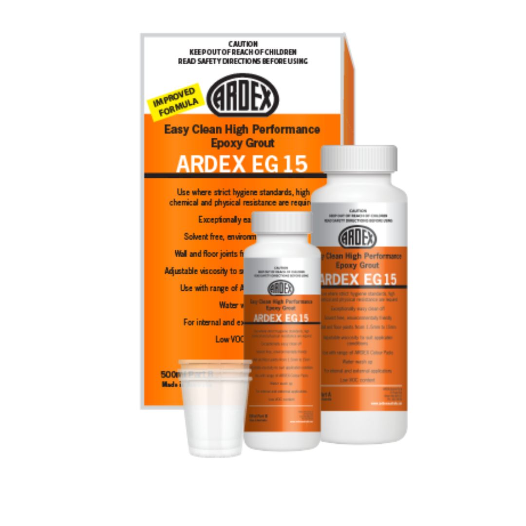 ARDEX EG 15 - Easy-Clean, High Performance Epoxy Grout