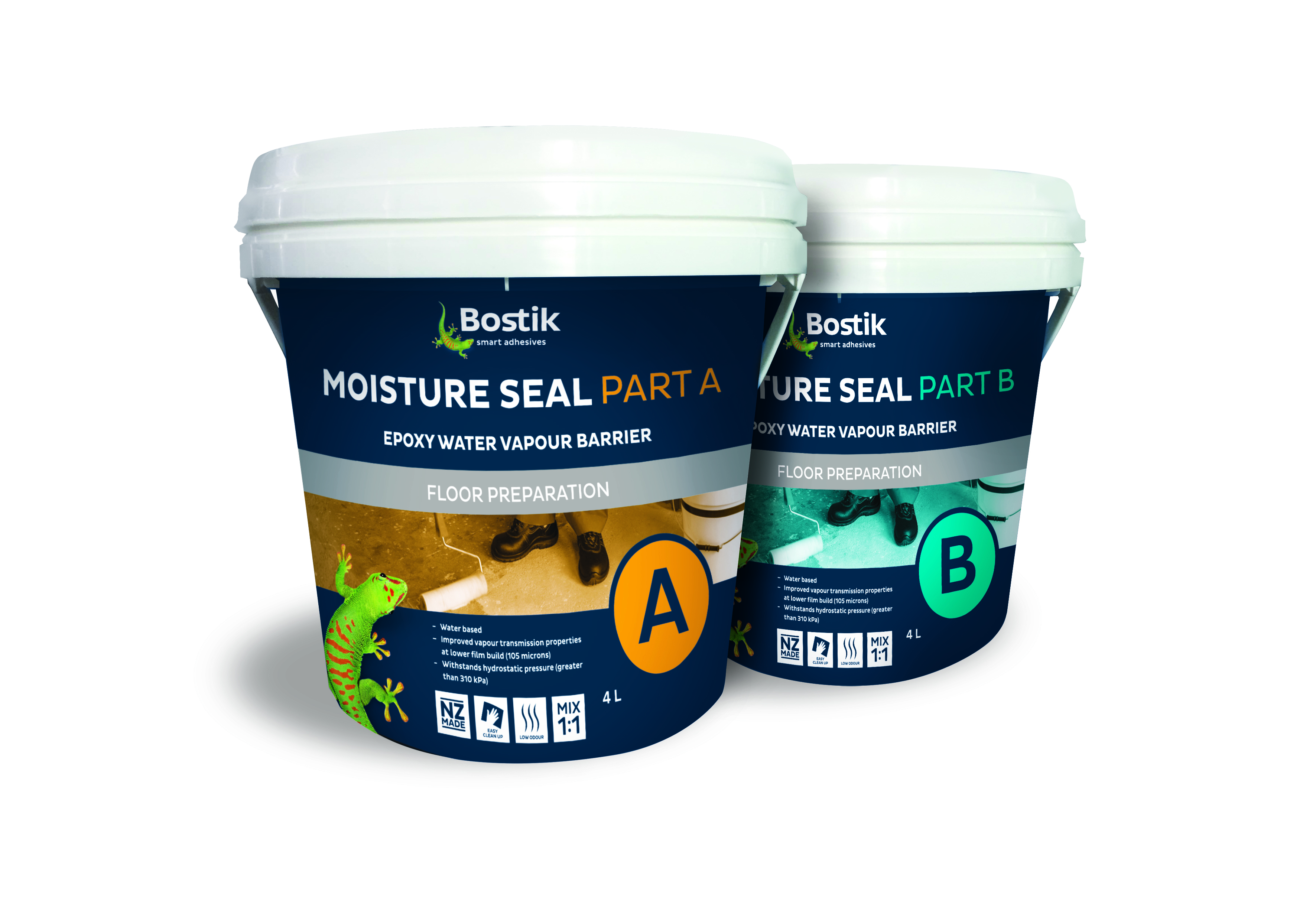 Bostik Moisture Seal Part A & B Kit