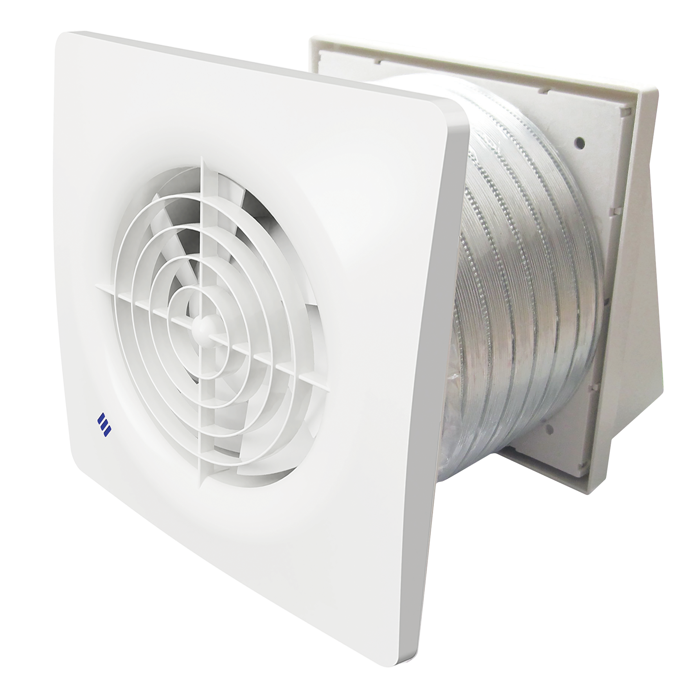Manrose Quiet Wall/Ceiling Bathroom 125mm Fan with Humidity Sensor