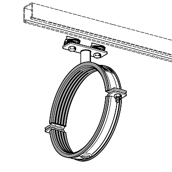 J08 - Sikla Siaqua Fastening - Intermediate Fixed Point MS w/ Lining