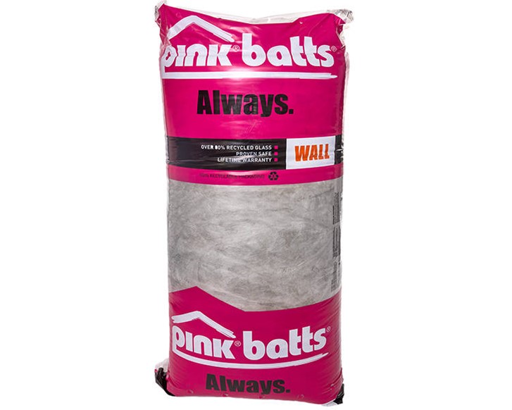 Pink® Batts® Silencer® wall acoustic insulation
