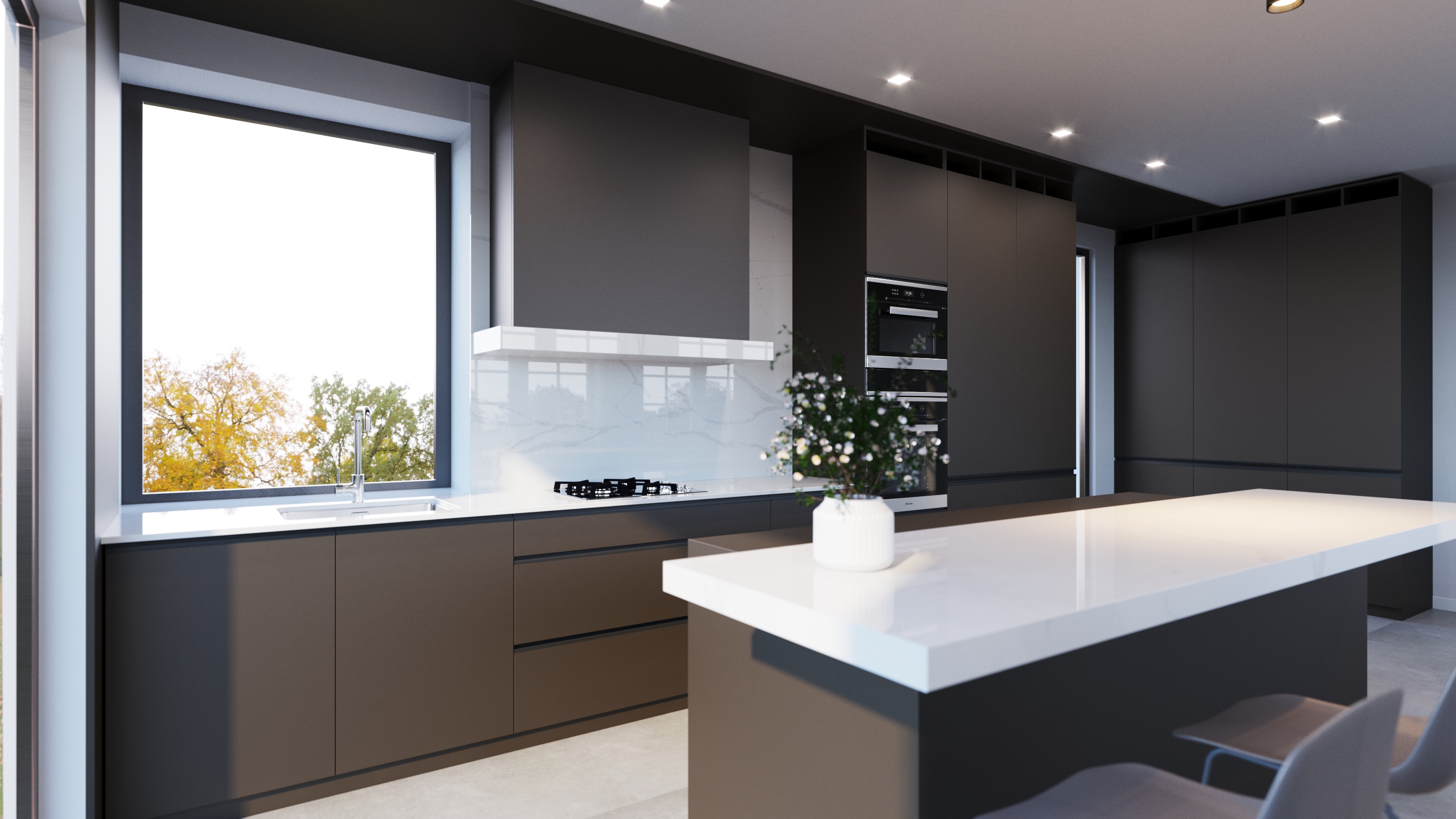 Charisma Acrylic Plywood Charcoal