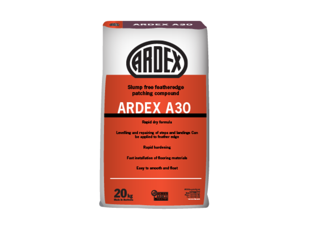 ARDEX A 30 - Slump-free, Feather Edge Patching Compound