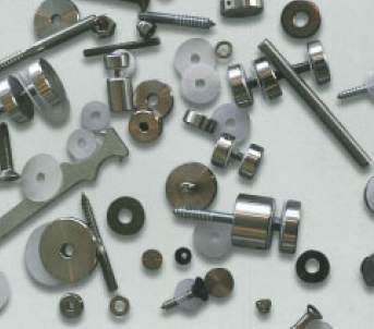Glass Button and Glass Fixings Heads