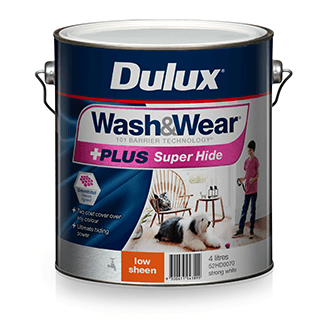 Dulux Wash&Wear Plus Super Hide Low Sheen