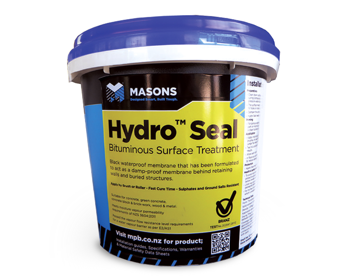 HYDRO™ SEAL - Bituminous Masonry Sealer for buried structures