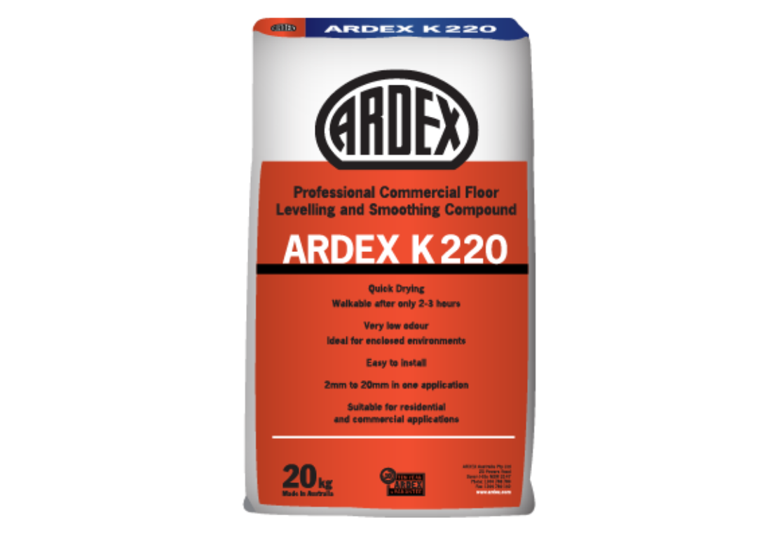 ARDEX K 220 - Commercial Floor Levelling and Smoothing Compound