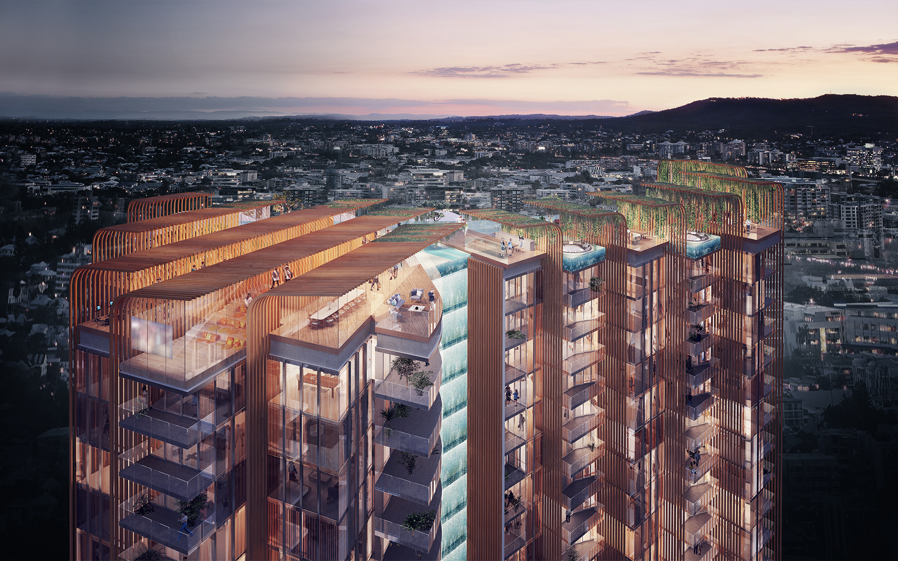 Brisbane: The Waterfall