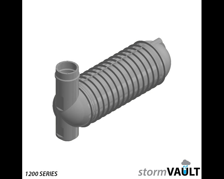 4,000L stormVAULT stormwater tank