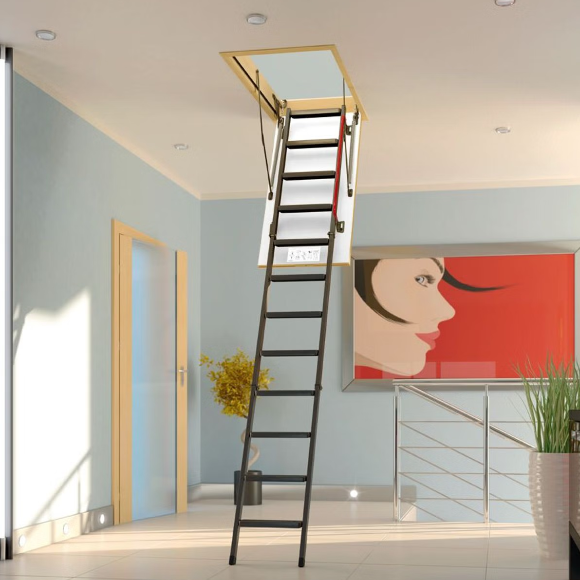 LMK Metal Attic Stairs