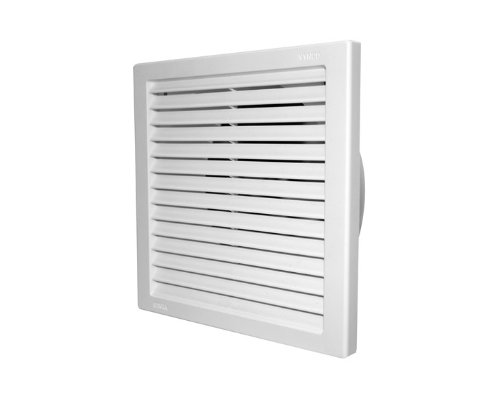 Reacher Exterior Fixed  Square Grille