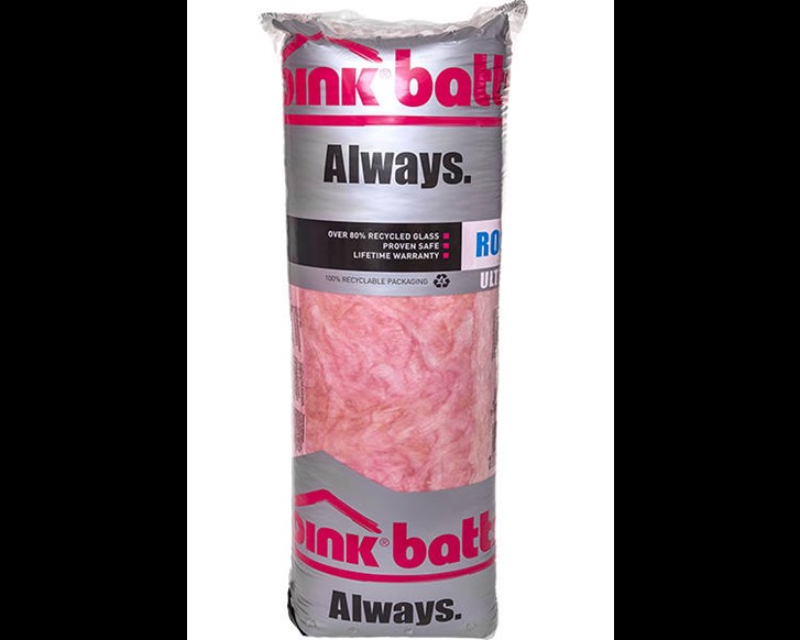 Pink® Batts® Ultra® ceiling insulation