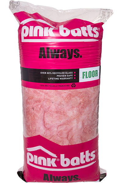 Pink® Batts® SnugFloor® insulation