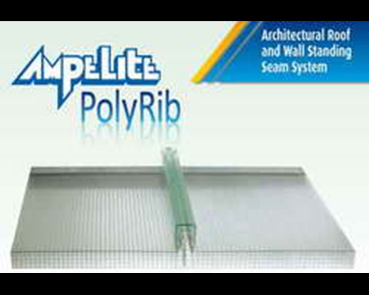 PolyRib Multiwall Polycarbonate Standing-Seam