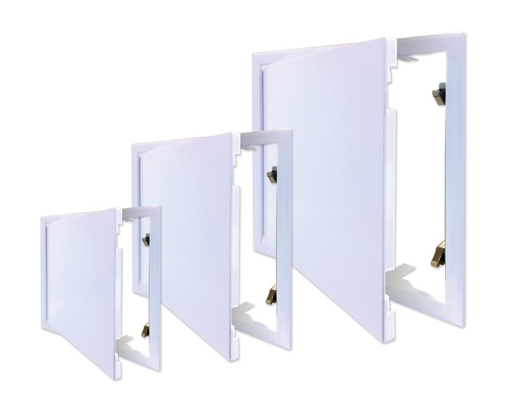 Access Panel - White Powder Coated Steel