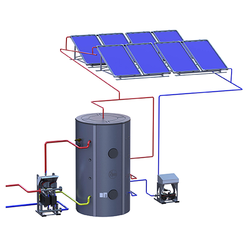 HS Series Solar Water Heating Package