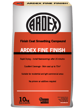 ARDEX Fine Finish - Rapid-Drying Smoothing Compound