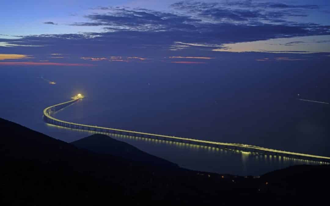 China opens world’s longest sea bridge in Hong Kong