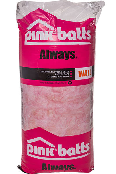 Pink® Batts® narrow wall insulation