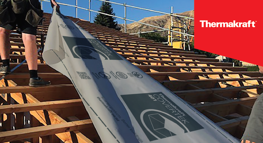Covertek 401 - Synthetic Self-Supporting Roof & Wall Underlay