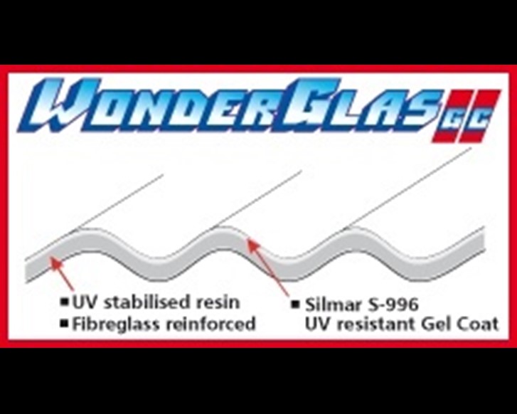 Wonderglas S-996 Industrial Fibreglass Roofing & Skylights