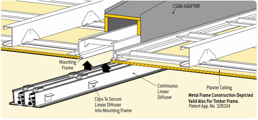 Price Holyoake CSD-MF - Mounting Frame