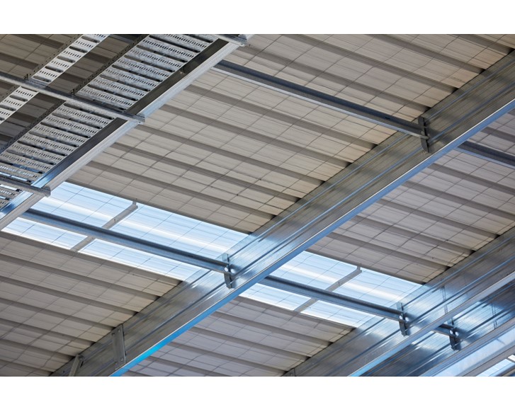 Steel & Tube Natural Profiled Lighting & Translucent Roofing